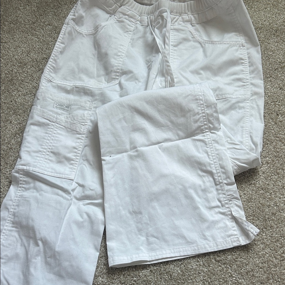 White Cherokee Scrubs
